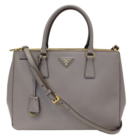 prada saffiano double zip bag with tags|prada saffiano shopping bag.